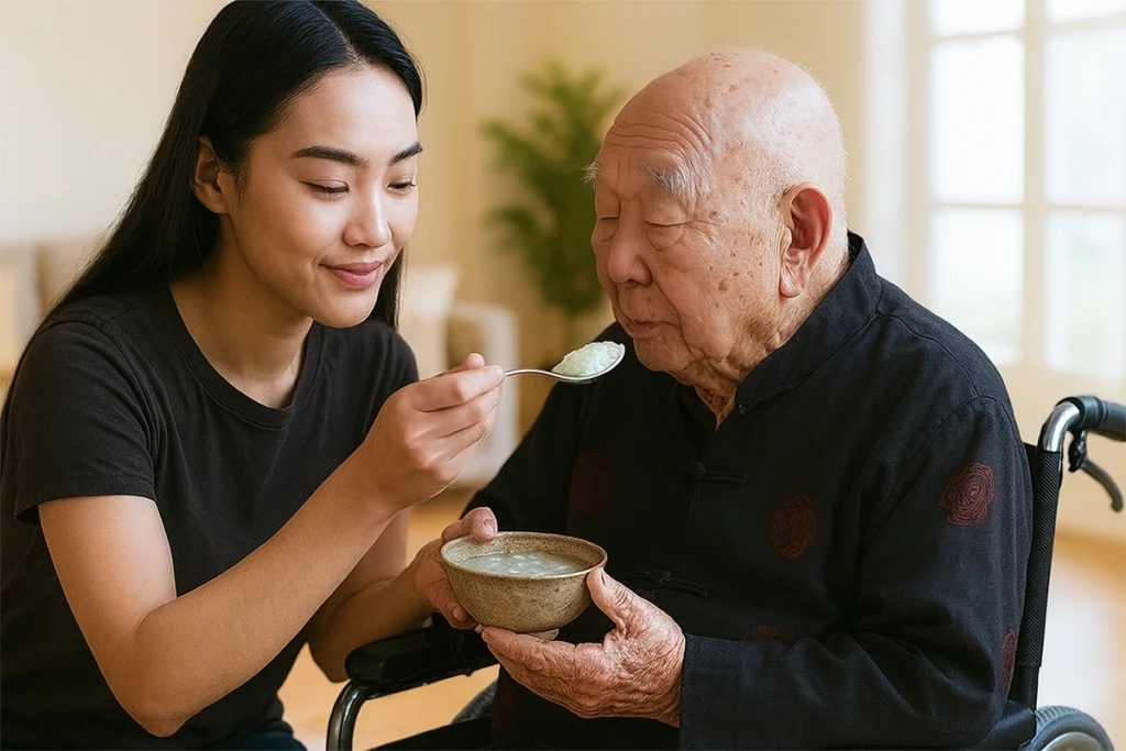 外勞看護 Rina 的到來，讓我減輕不少壓力