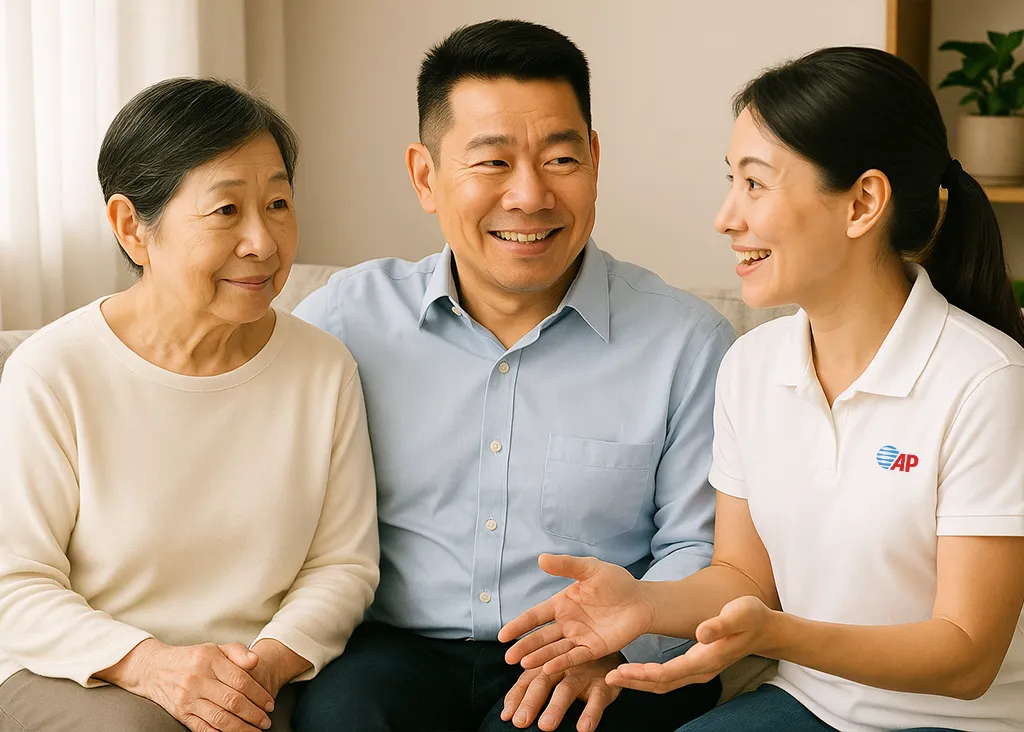 【亞太外勞仲介推薦】雇主曾先生：選對仲介，給母親最好的照顧