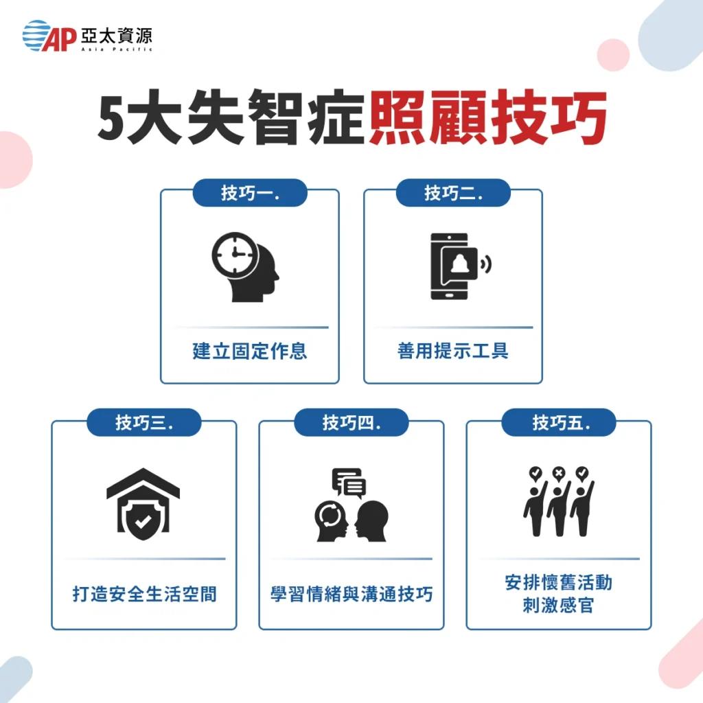 失智症如何照顧?5 大照顧技巧一次學會